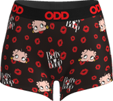 MUJERES EXTRAÑAS Besos de Betty Boop - Shorts de niño para mujer